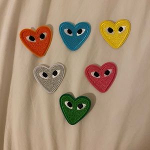 Comme des garçons patches